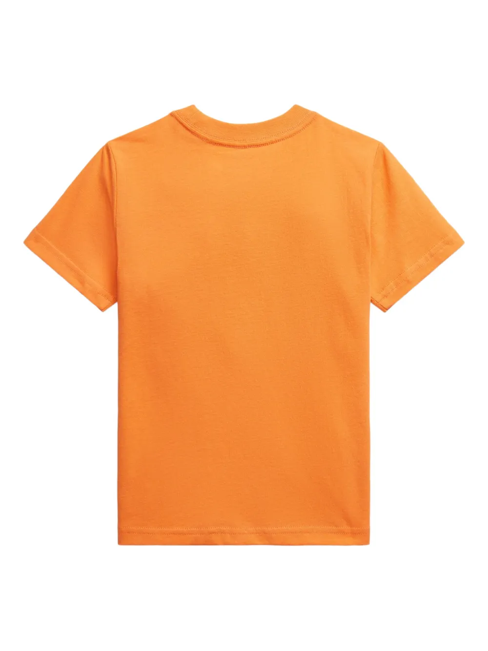 POLO RALPH LAUREN KIDS T-shirt met jersey zak Oranje