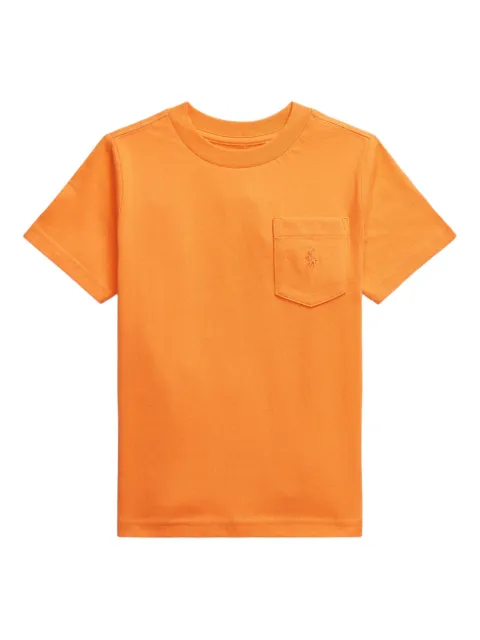 POLO RALPH LAUREN KIDS jersey pocket T-shirt
