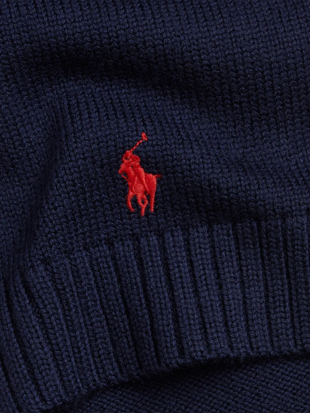 POLO RALPH LAUREN KIDS Sjaal met Polo Pony-borduurwerk Blauw