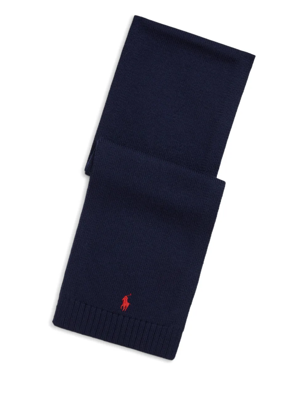 Polo Ralph Lauren Kids' Polo Pony-embroidered Scarf In Blue