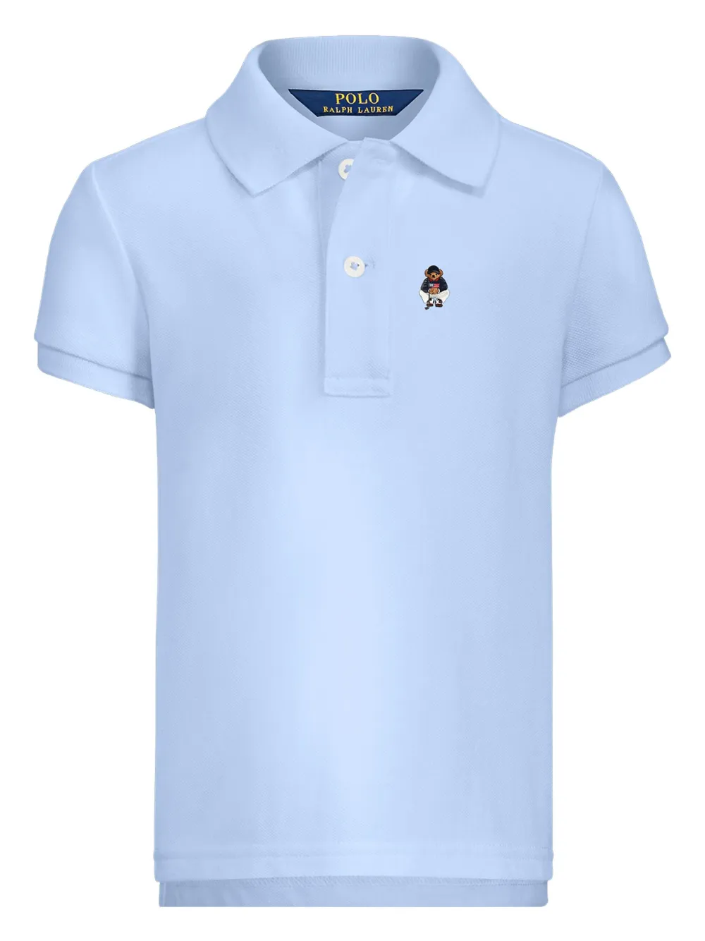 POLO RALPH LAUREN KIDS Poloshirt met borduurwerk Blauw