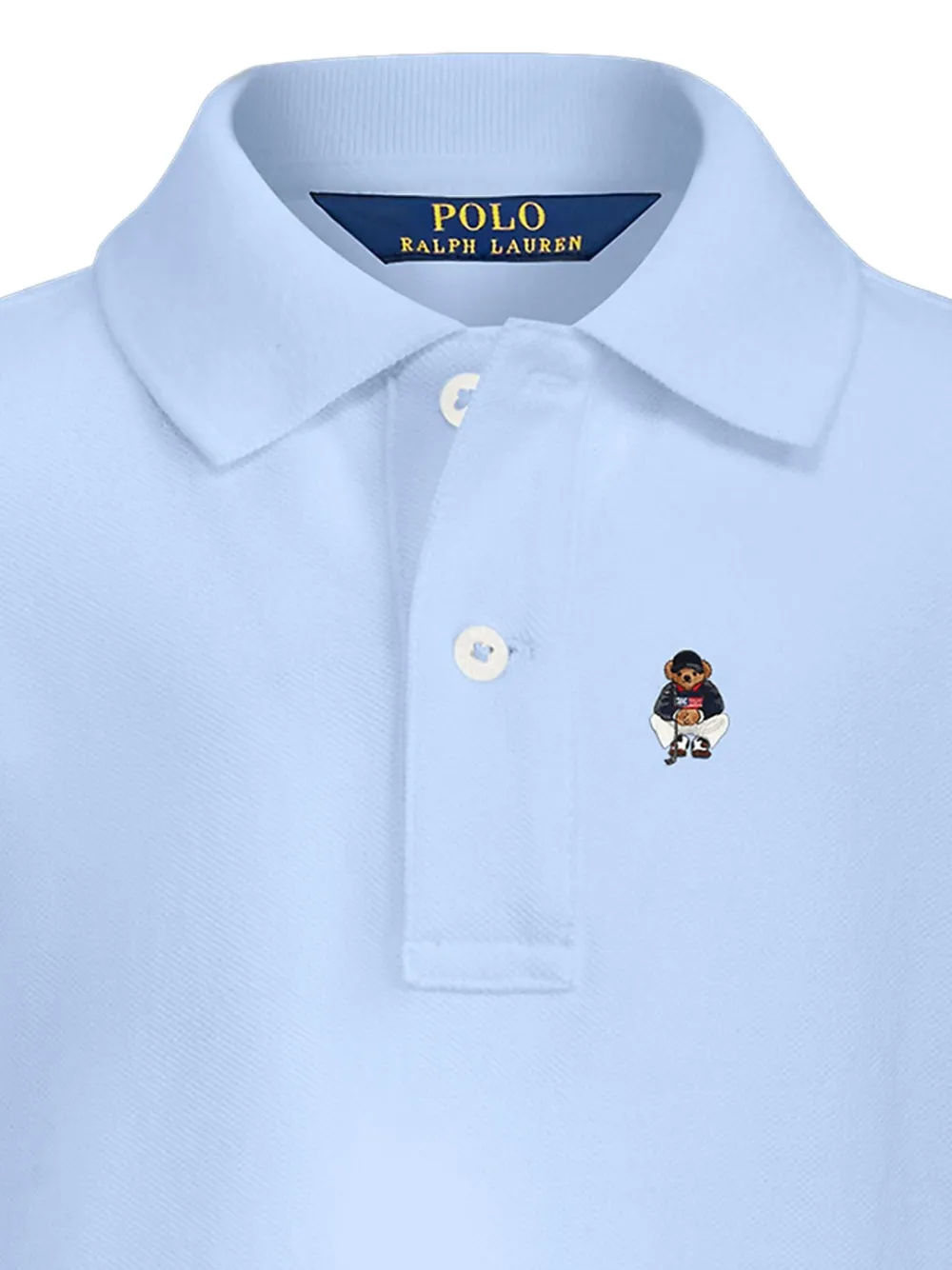 POLO RALPH LAUREN KIDS Poloshirt met borduurwerk Blauw