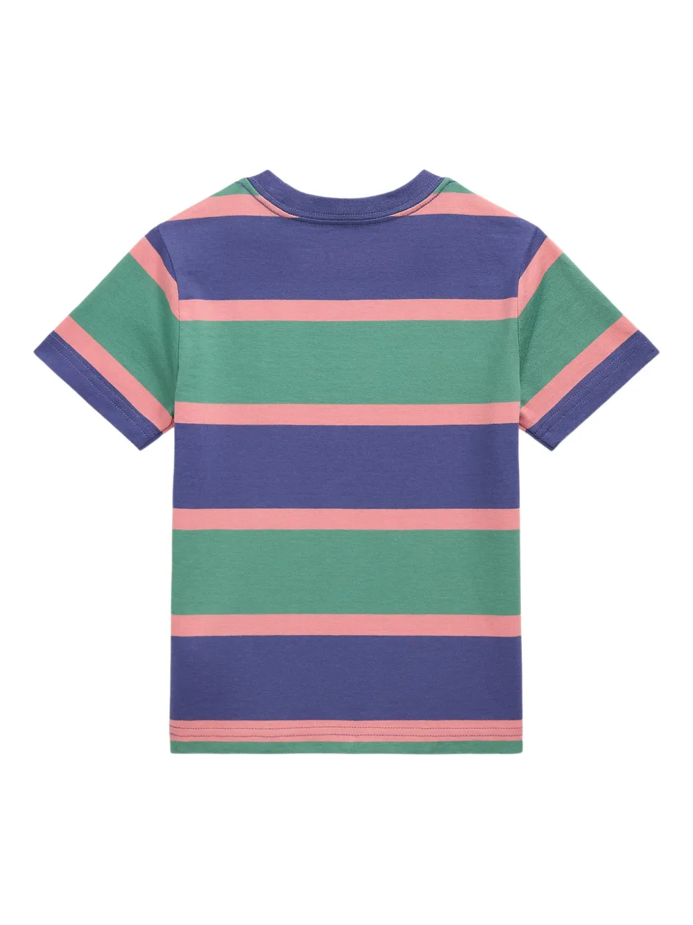 POLO RALPH LAUREN KIDS Polo gestreept T-shirt Groen