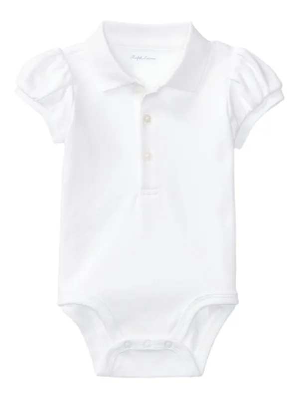 POLO RALPH LAUREN KIDS ポロボディスーツ | ホワイト | FARFETCH JP