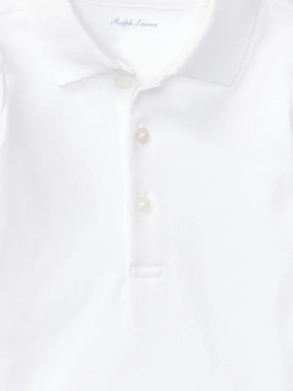 POLO RALPH LAUREN KIDS ポロボディスーツ | ホワイト | FARFETCH JP