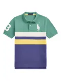POLO RALPH LAUREN KIDS colour-block polo shirt - Green