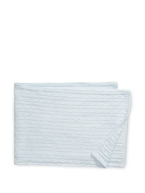 POLO RALPH LAUREN KIDS cable-knit blanket