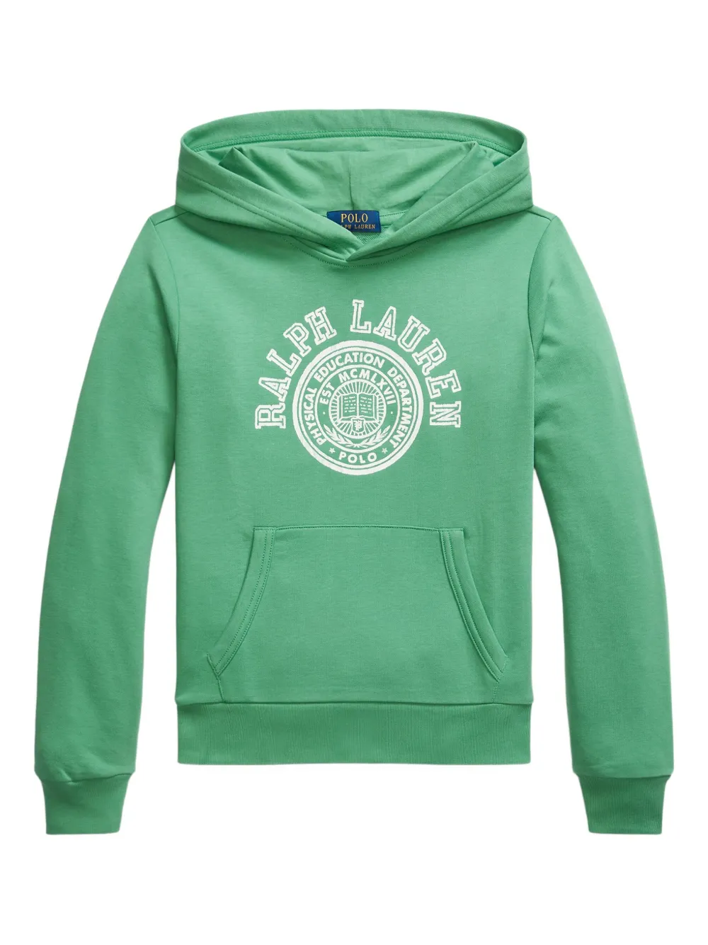 POLO RALPH LAUREN KIDS Hoodie met logoprint Groen