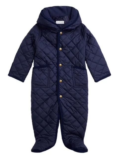 POLO RALPH LAUREN KIDS overol Barn Bunting