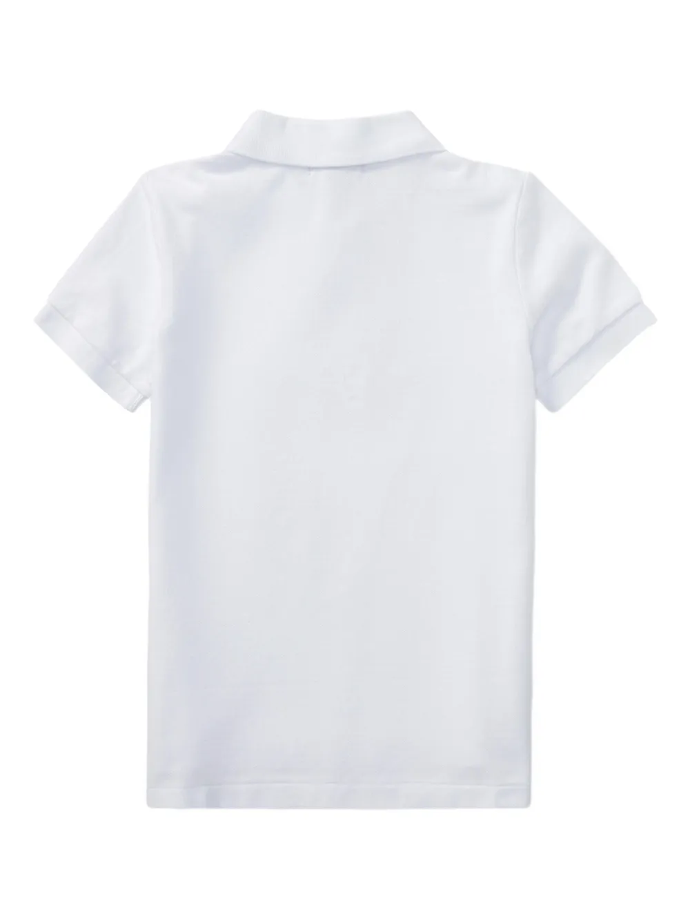 POLO RALPH LAUREN KIDS Katoenen poloshirt Wit