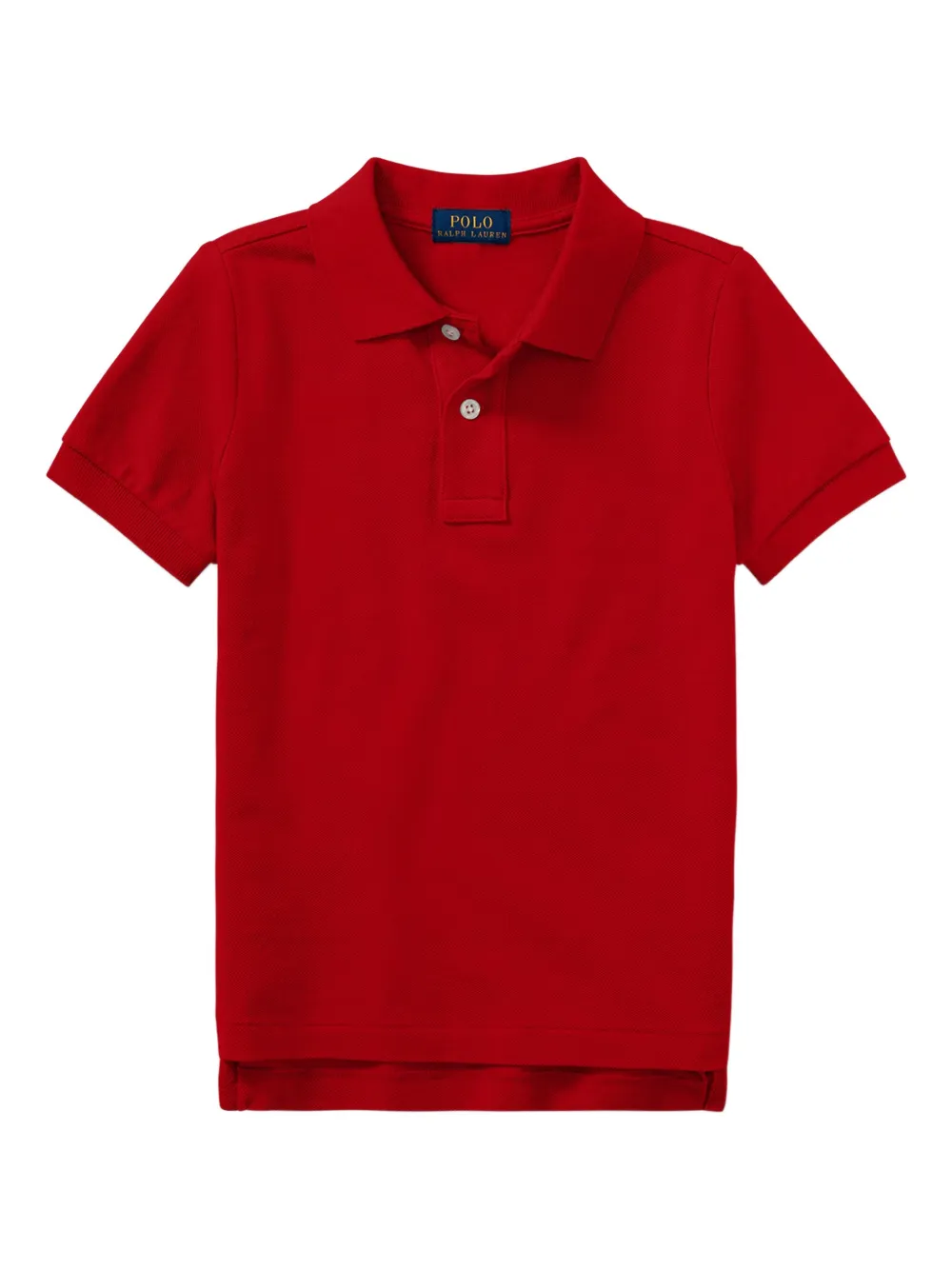 POLO RALPH LAUREN KIDS ポロシャツ - レッド POLO RALPH LAUREN KIDS ポロシャツ - レッド