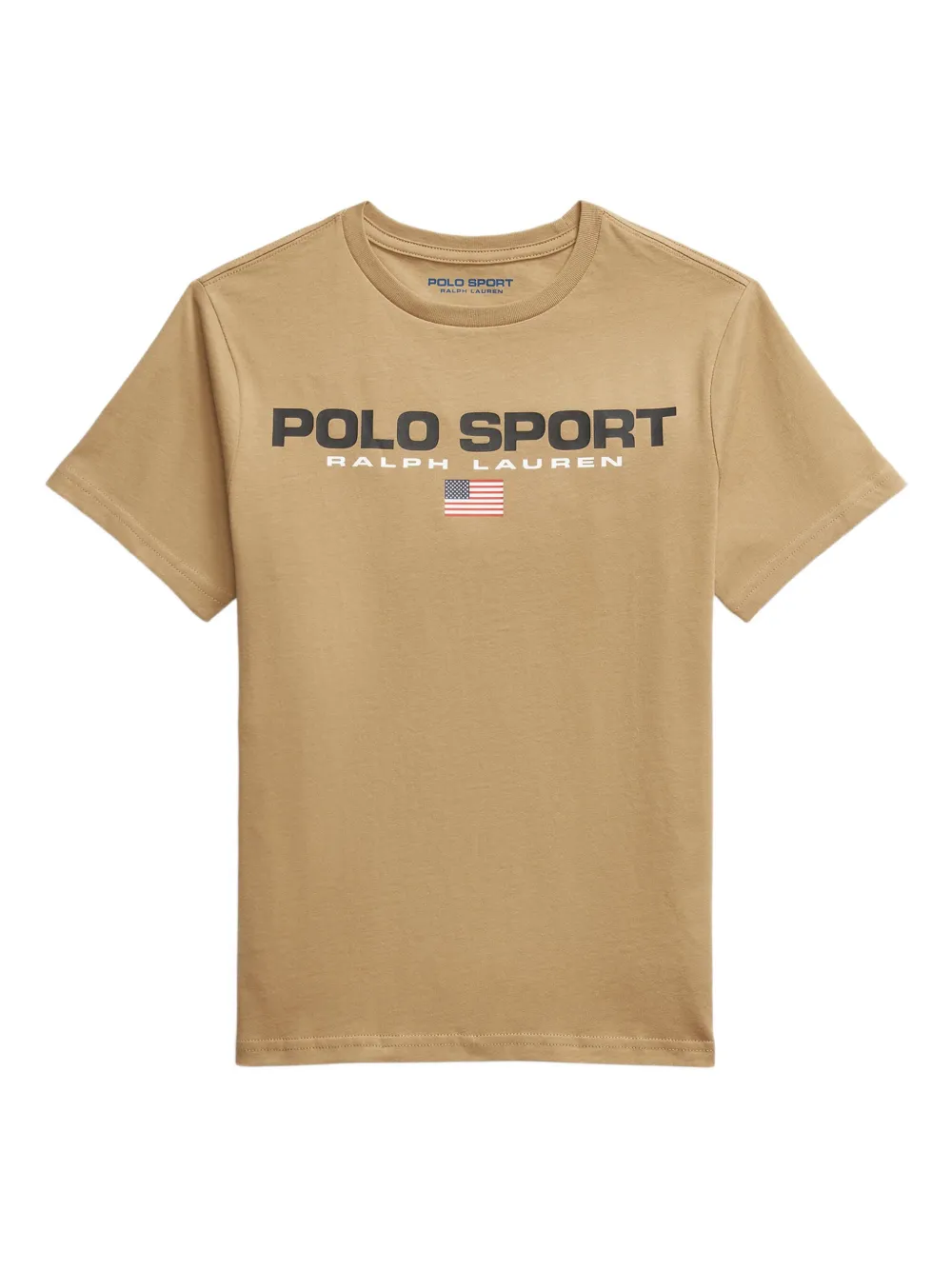 POLO RALPH LAUREN KIDS T-shirt met logoprint Beige