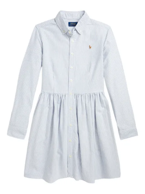 POLO RALPH LAUREN KIDS قميص طويل 'كلاسيك أوكسفورد'