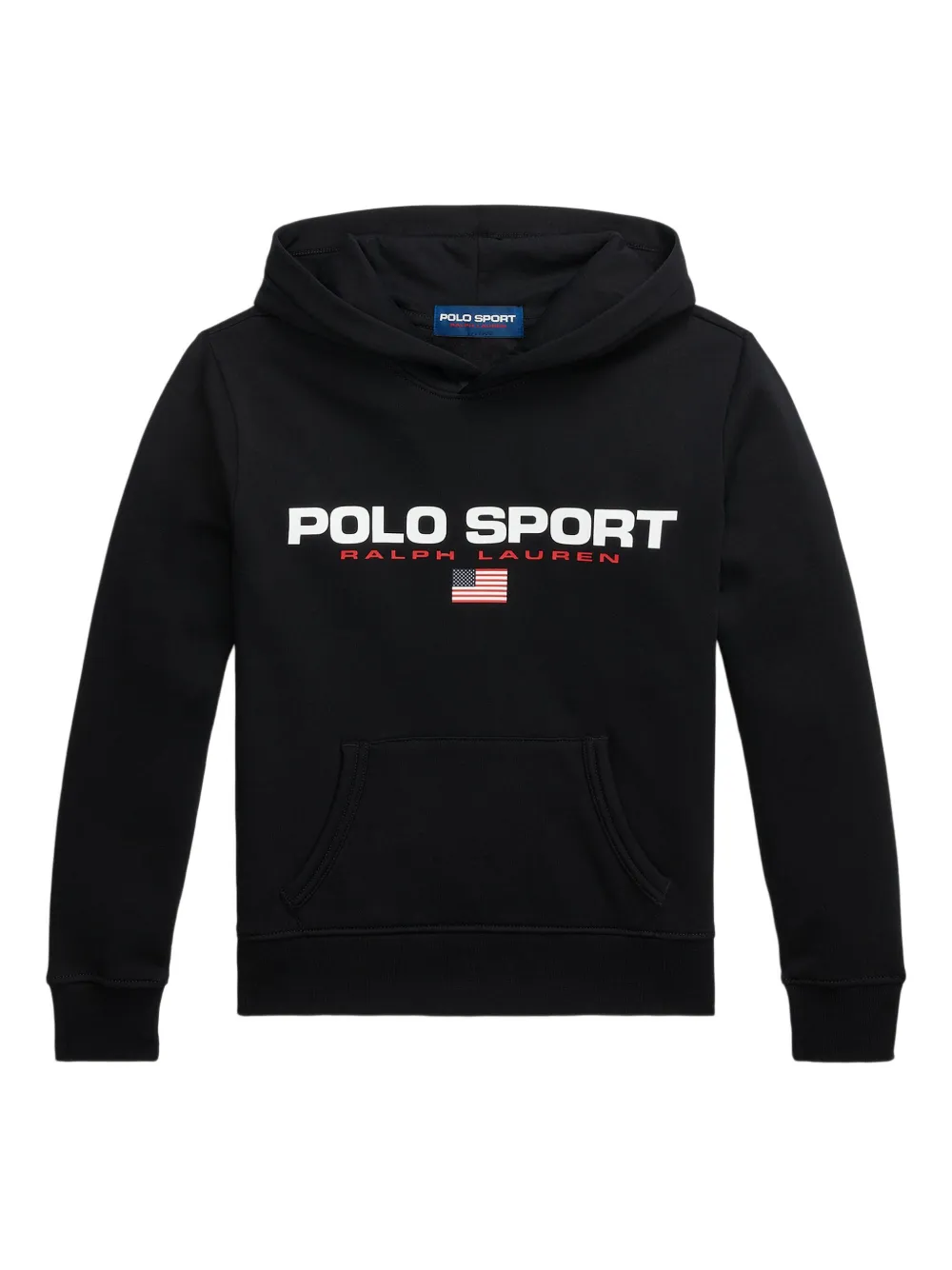 POLO RALPH LAUREN KIDS Hoodie met logoprint Zwart