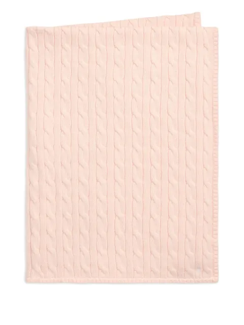 POLO RALPH LAUREN KIDS cable-knit blanket