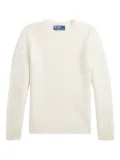 POLO RALPH LAUREN KIDS cashmere cable-knit sweater - White