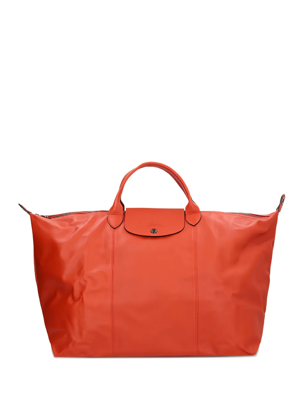 leather top-handle luggage