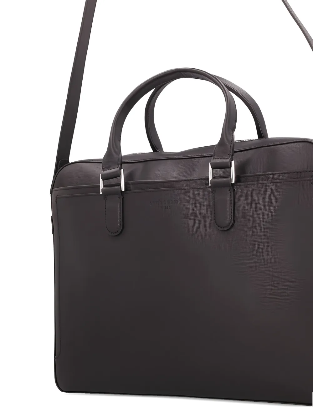 Longchamp double-handle briefcase Zwart
