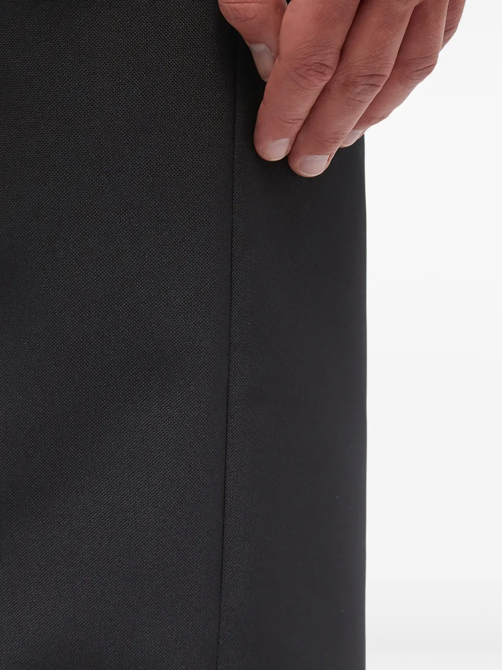 Valentino Garavani Straight plooibroek Zwart