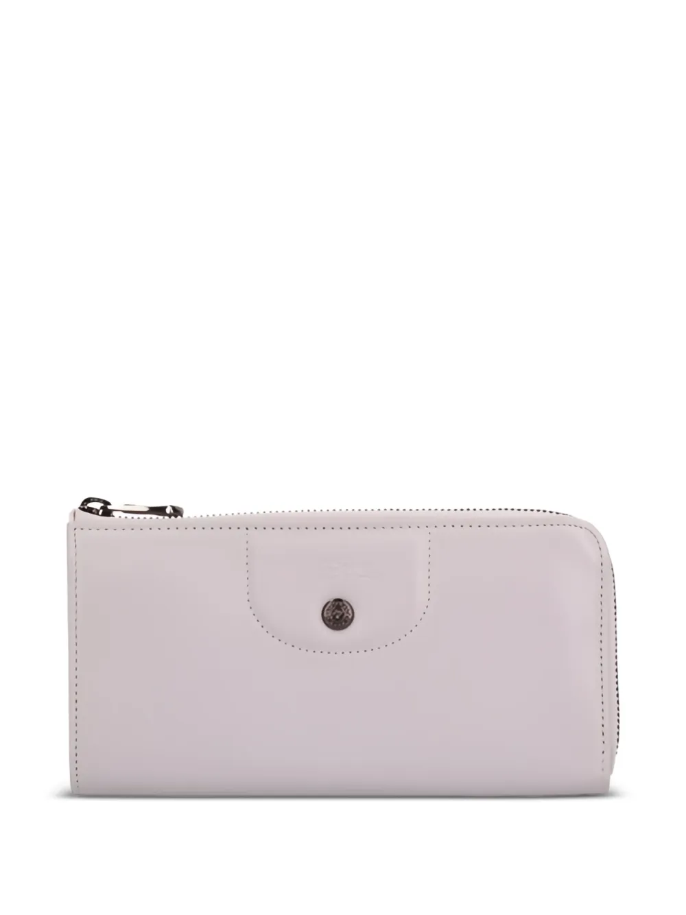Longchamp zip-around leather wallet - ニュートラル Longchamp zip-around leather wallet - ニュートラル