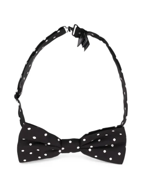 Dolce & Gabbana polka-dot silk bow tie