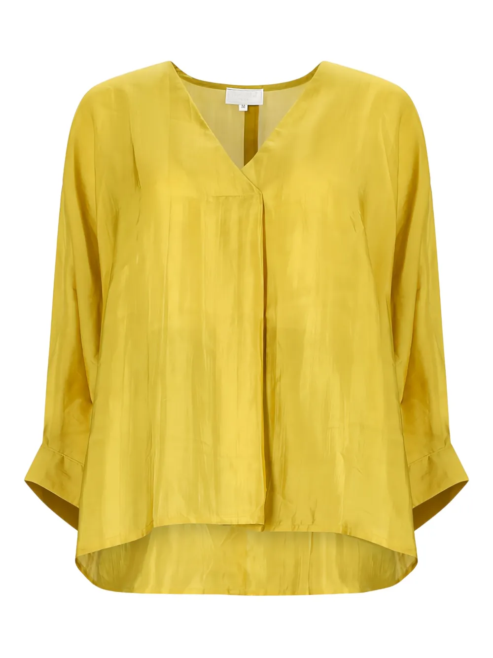 THE ROSE IBIZA Indochine V-neck blouse - Giallo