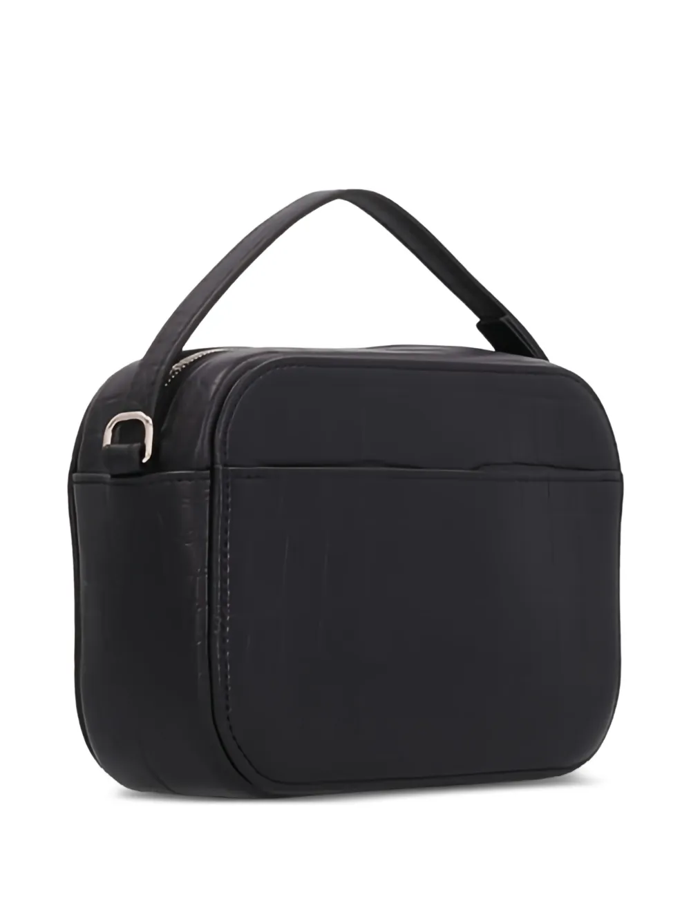 Balenciaga Everyday XS crocodile-effect shoulder bag - Zwart