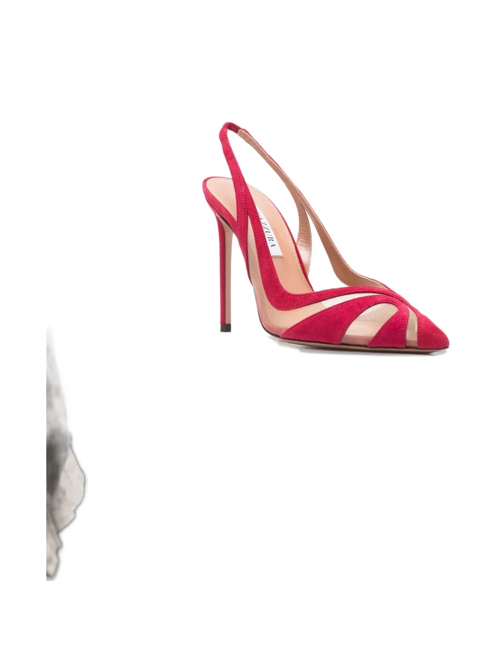 Aquazzura 110mm Lune Sling pumps Pink
