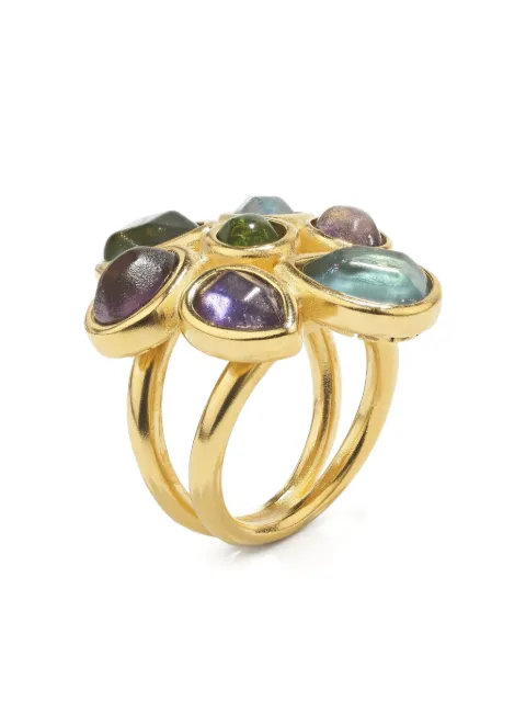 Goossens mini Cabochons multi-stone ring