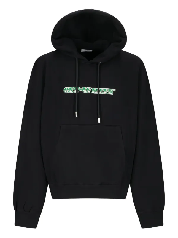 OFF-WHITE ブラック パーカー Off-White ロゴ パーカー | ブラック | FARFETCH JP