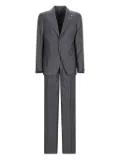 Tagliatore stripe-pattern suit - Grey