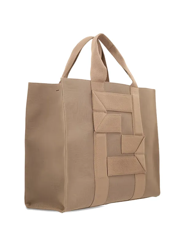 Fendi ロゴトートバッグ ブラウン FENDI ロゴ トートバッグ | ブラウン | FARFETCH JP