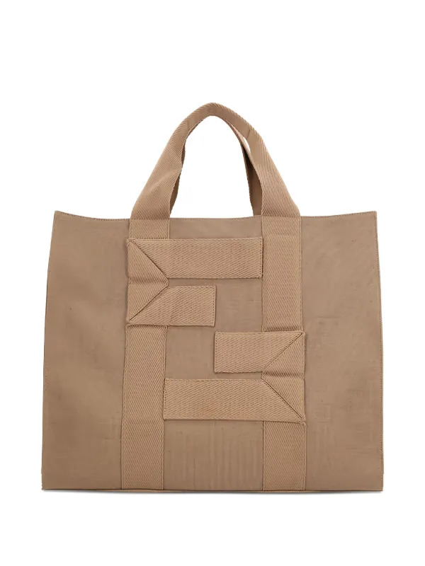 FENDI トートバッグ | Bag Fendi Brown ロゴ Tote Logo ブラウン Roma