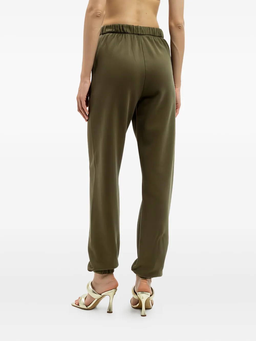 The Attico Penny trainingsbroek met cuffs Groen