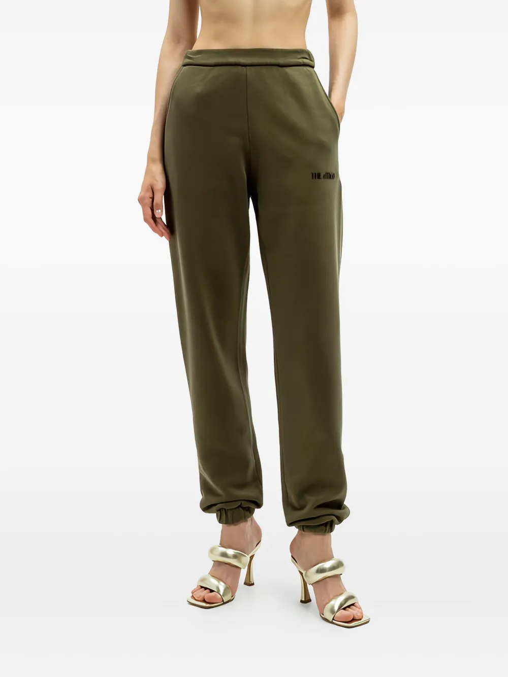 The Attico Penny trainingsbroek met cuffs Groen