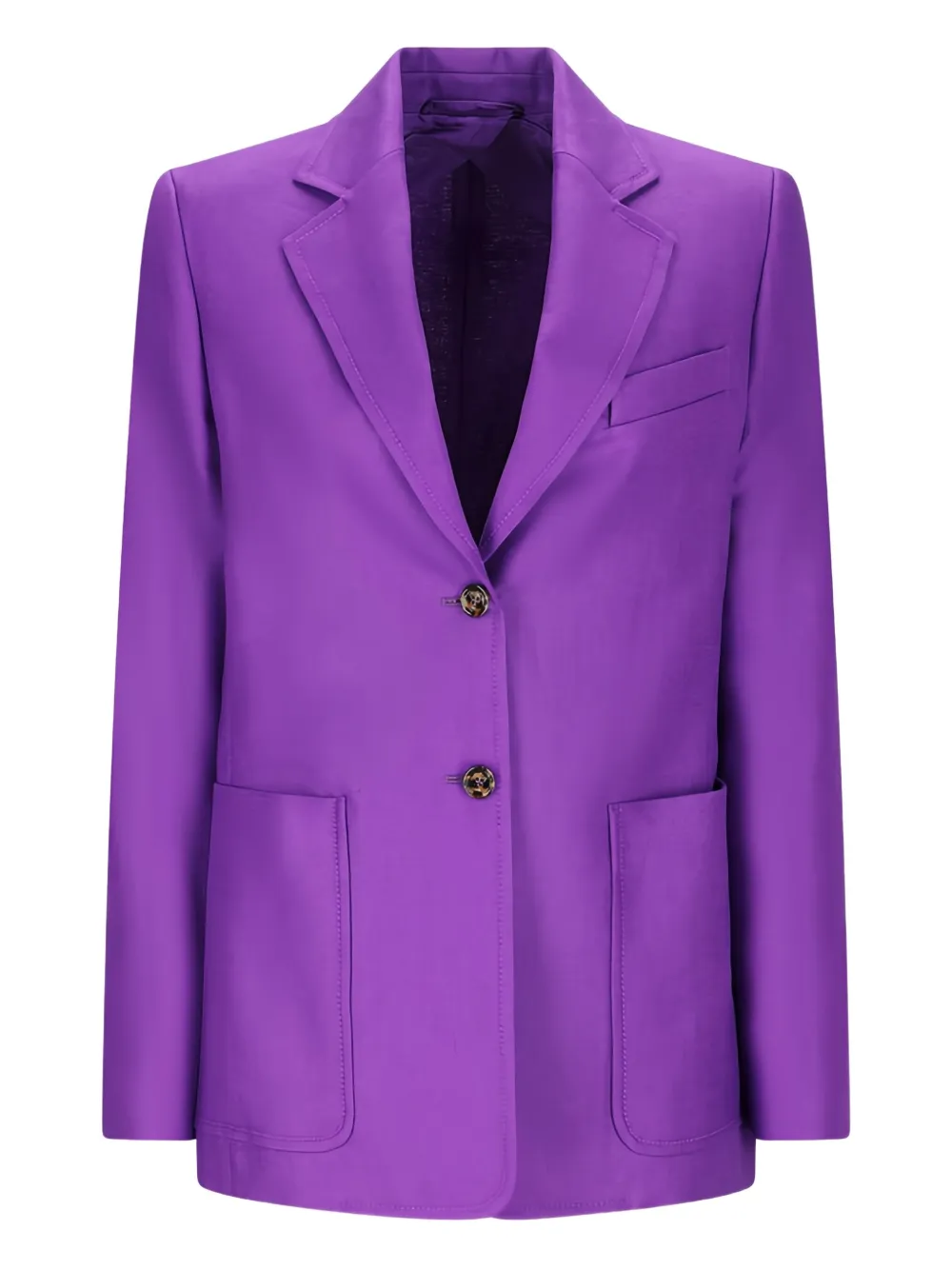 Max Mara single-breasted blazer Paars