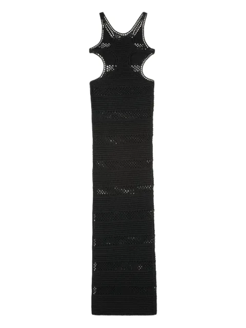 Saint Laurent crochet cut-out dress