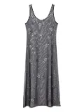 Rabanne floral-sequin dress - Black