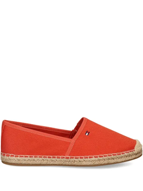 Tommy Hilfiger Flag-embroidered canvas espadrilles 