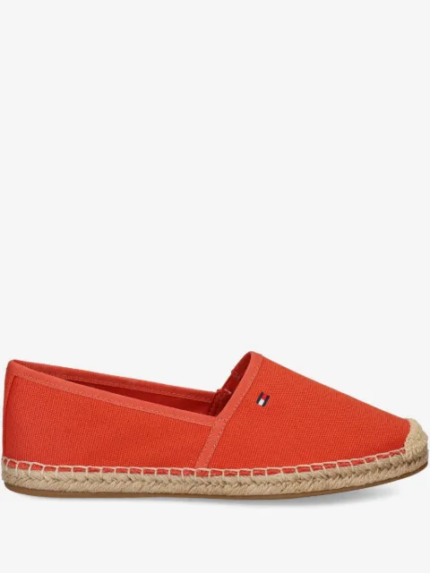 Tommy Hilfiger Flag-embroidered canvas espadrilles 