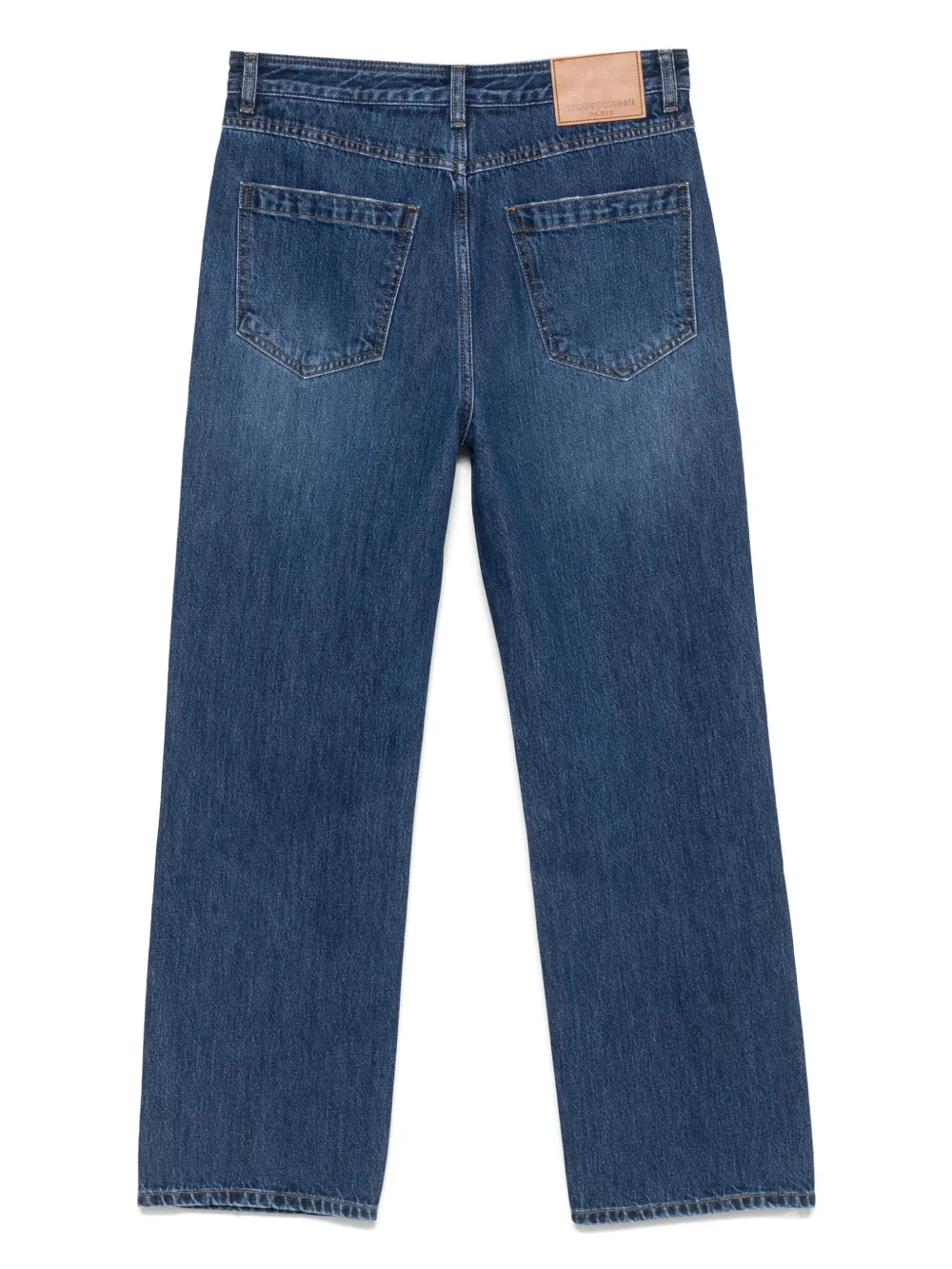 Wooyoungmi Katoenen jeans - Blauw