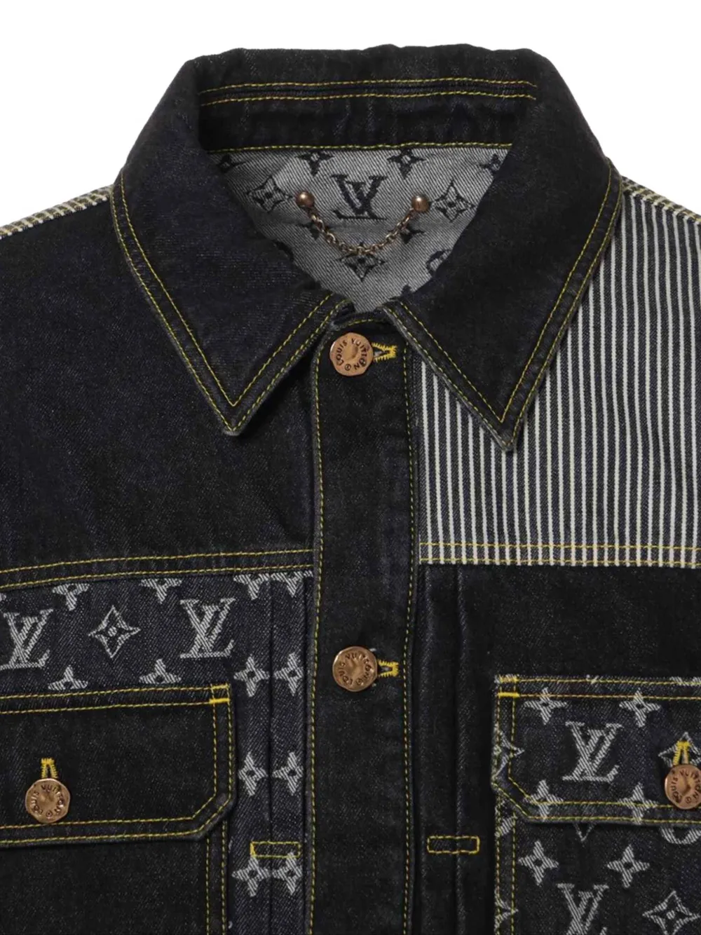 Pre-owned Louis Vuitton X Nigo 2022 Denim Jacket