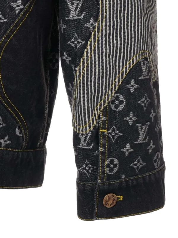 Louis Vuitton Pre-Owned x Nigo 2022 Denim Jacket | Blue | FARFETCH