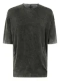 MD75 ribbed-trim T-shirt - Grey