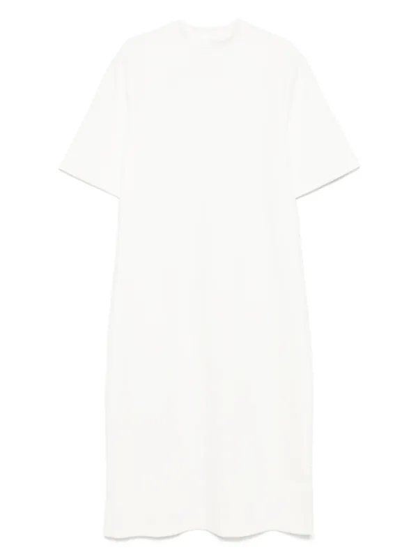 WARDROBE.NYC Jersey Midi Dress in Neutrals