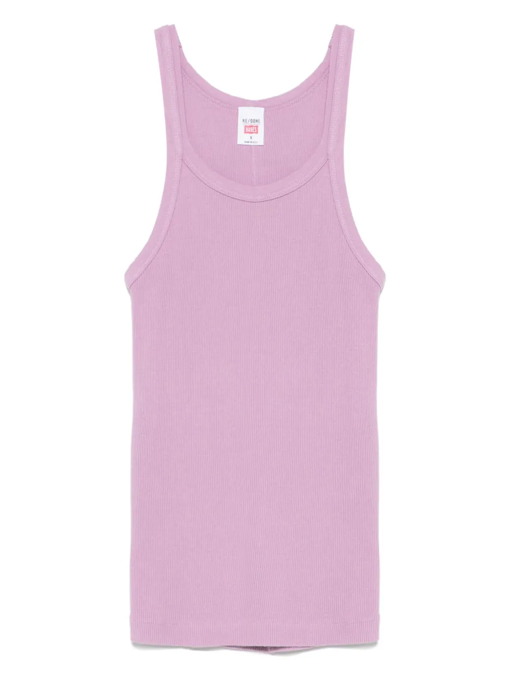 RE/DONE camiseta de algodón | morado | Image 1