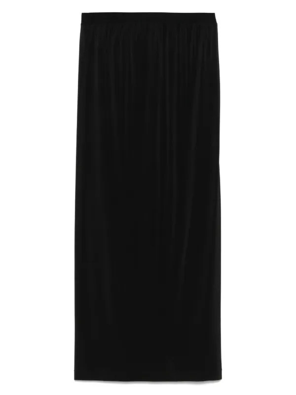 WARDROBE.NYC Sheer Skirt in Black