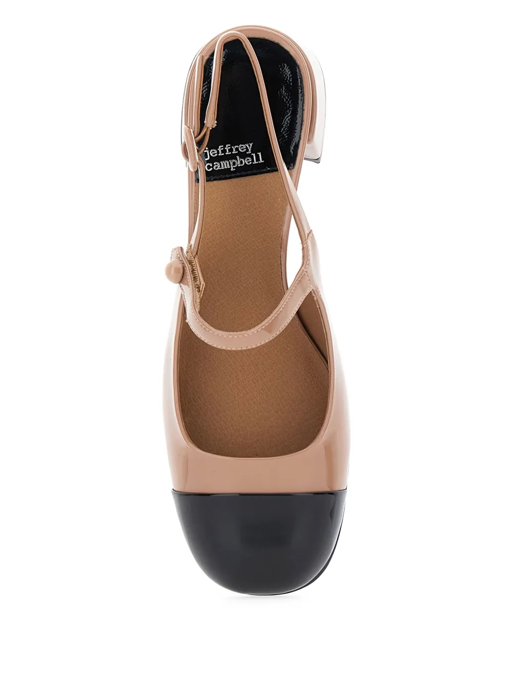 Jeffrey Campbell Cou-Cou lakleren pumps Beige