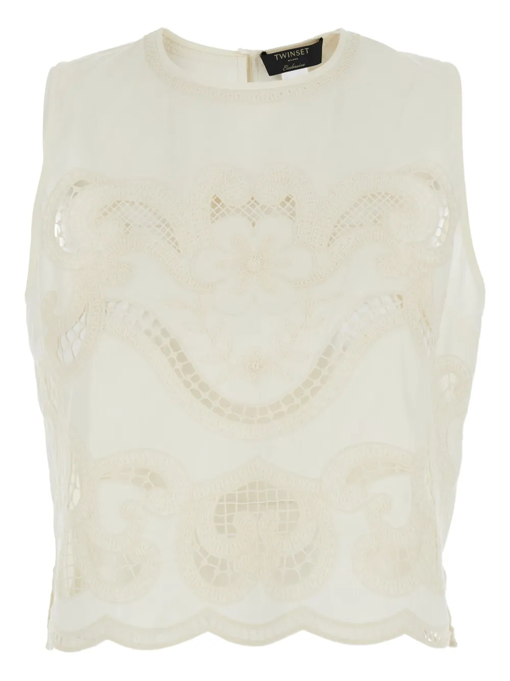 Twinset Broderie-anglaise Blouse