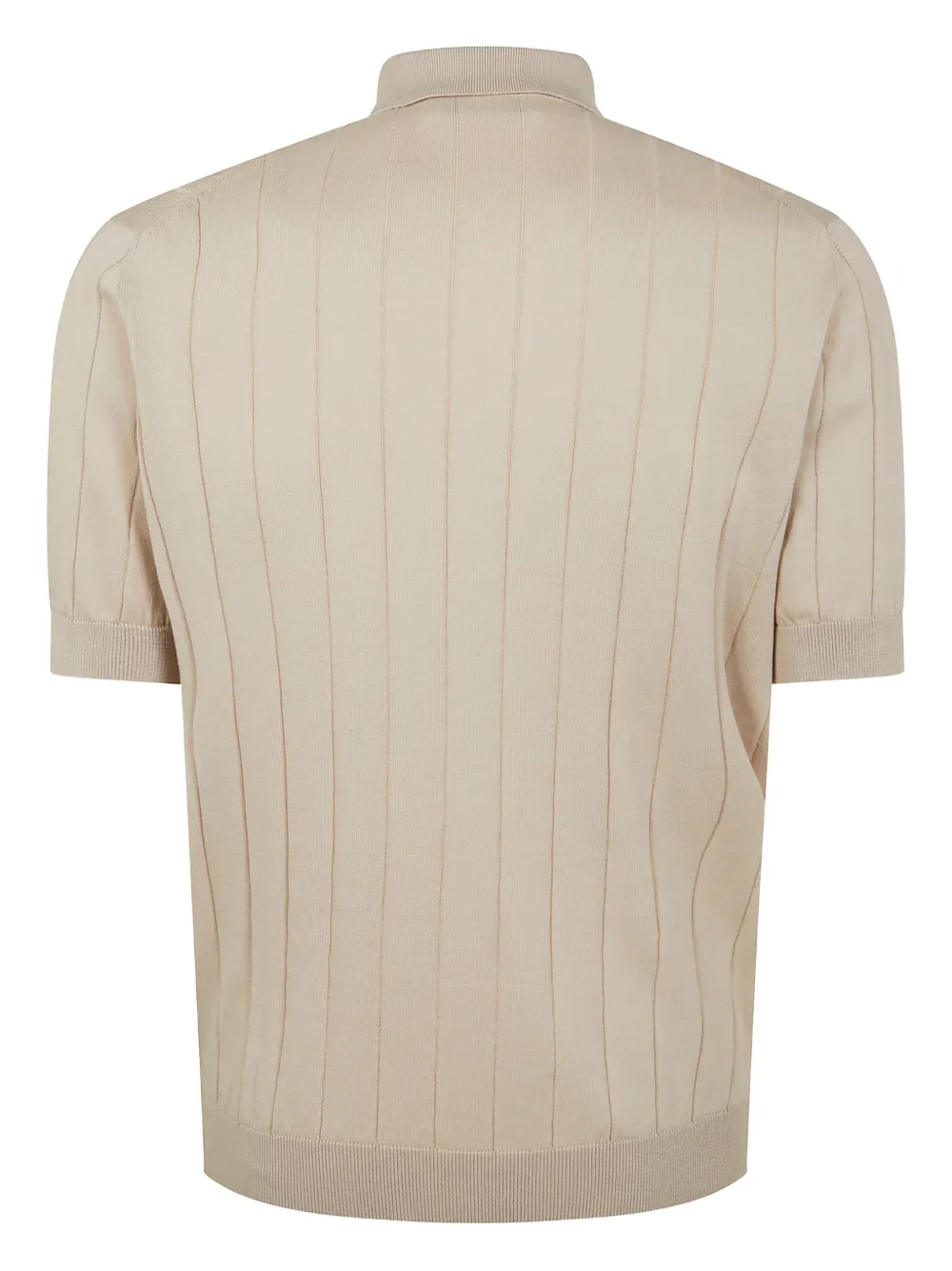 Filippo De Laurentiis knitted polo shirt - Beige